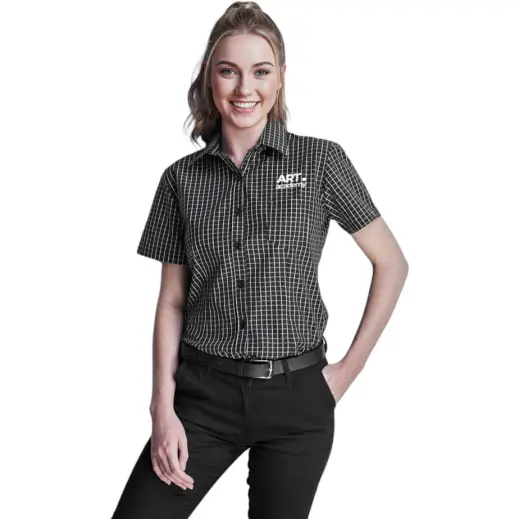 Ladies Short Sleeve Aston Shirt Model
